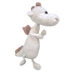 Tiny Dino White - Keychain
