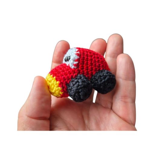 Mini Autó - Horgolt Játék