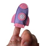 Űrhajó Ujjbáb - filc játék