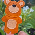 Medve Ujjbáb - filc játék