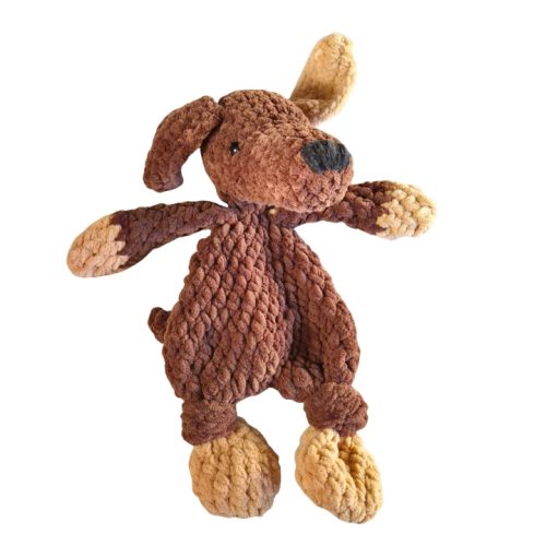 Nero, the dog - Doggy Soft Sleeping Buddy - white-brown