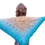 Horgolt Kendő - Lily - színátmenetes