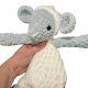 Lotti, the Lamb - Soft Sleeping Buddy - white-grey