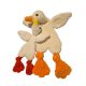 Noodles - Plush crochet little goose and mama goose sleeping buddies