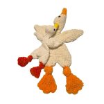 Noodles - Plush crochet little goose and mama goose sleeping buddies