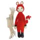 Fox Mother and Fox Baby - Crochet Toy