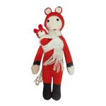 Fox Mother and Fox Baby - Crochet Toy