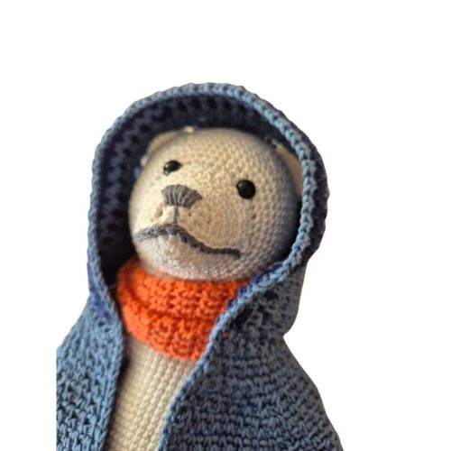Jack the Polar Bear - Crochet Polar Bear with Jacket