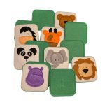 Memory Game - Wild Animals - 7 pairs
