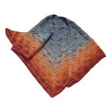 Horgolt Kendő - Goldie - színátmenetes