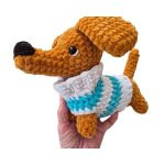 Dachshund in T-Shirt - Plush Toy
