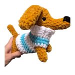 Dachshund in T-Shirt - Plush Toy