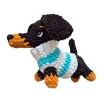 Dachshund in T-Shirt - Plush Toy - Bicolor