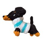 Dachshund in T-Shirt - Plush Toy - Bicolor