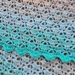 Horgolt Kendő - Graceful - színátmenetes