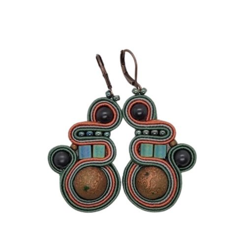 Marigold - Soutache earrings