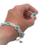 Ella - Soutache earring and bracelet set