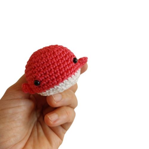 Giggles McFins - Mini Bálna - Amigurumi