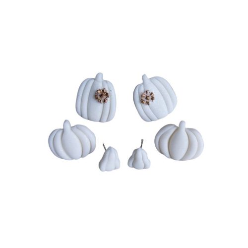 Pumpkins Earrings - 3 pairs