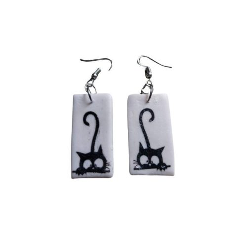 Black Cats - Earrings