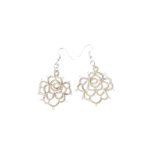 Rosie - Tatted Flower Earring