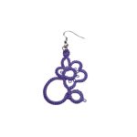 Hannah - Tatted Flower Earring