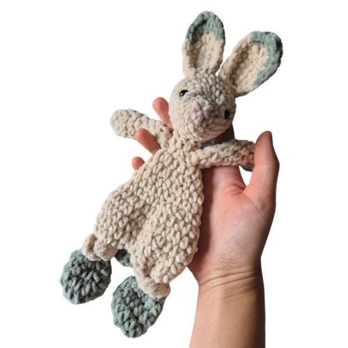 Juli the Tiny Bunny - Bunny Soft Sleeping Buddy - beige - green