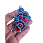 Berries - Soutache earrings