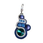 Skyler Green - Soutache earrings