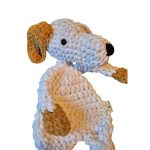 Nero, the dog - Doggy Soft Sleeping Buddy - white-brown