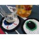 Spooky Eyes Coaster - Crochet Pattern in English